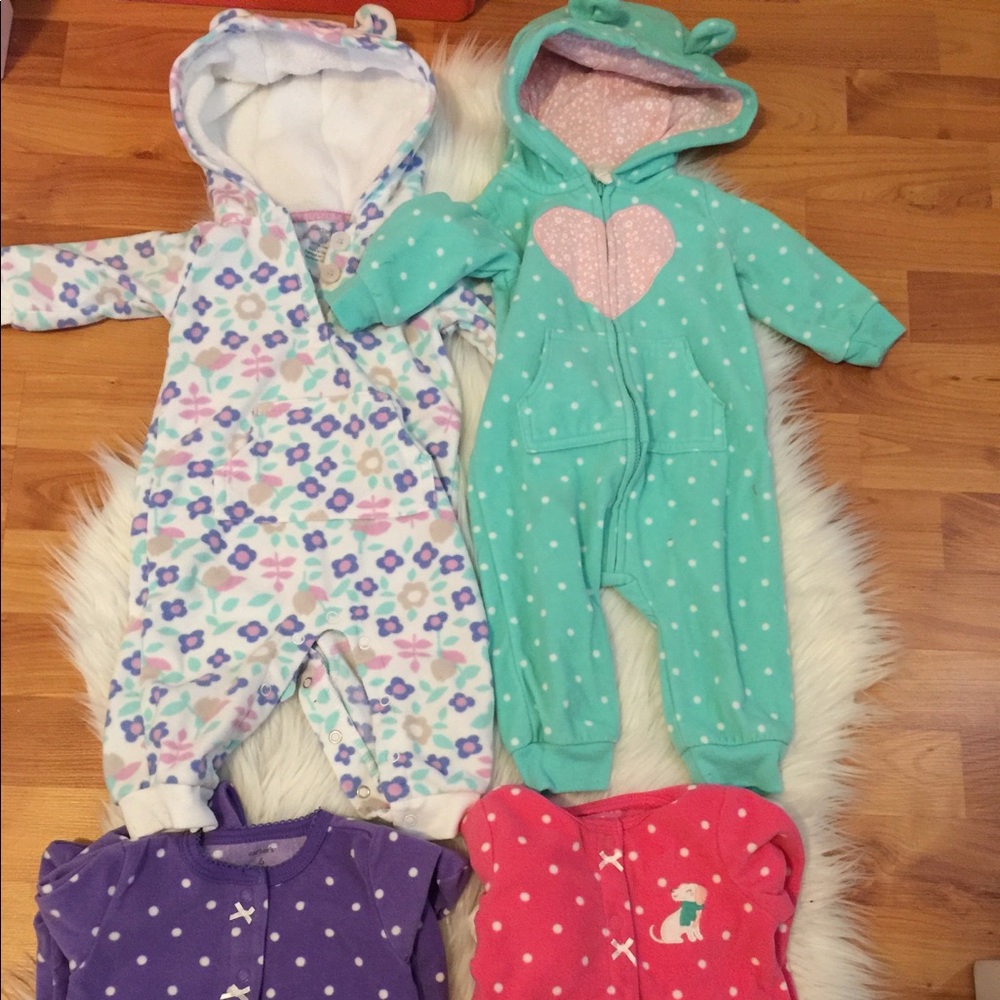 4 piece fleece Bundle